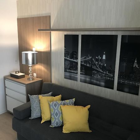 상파울루 Estudio Charmoso No Coracao Do Brooklyn. 아파트 외부 사진