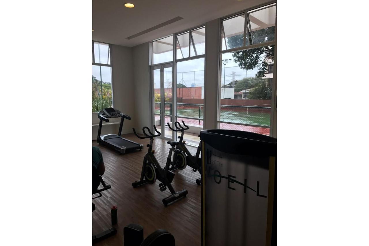 상파울루 Estudio Charmoso No Coracao Do Brooklyn. 아파트 외부 사진